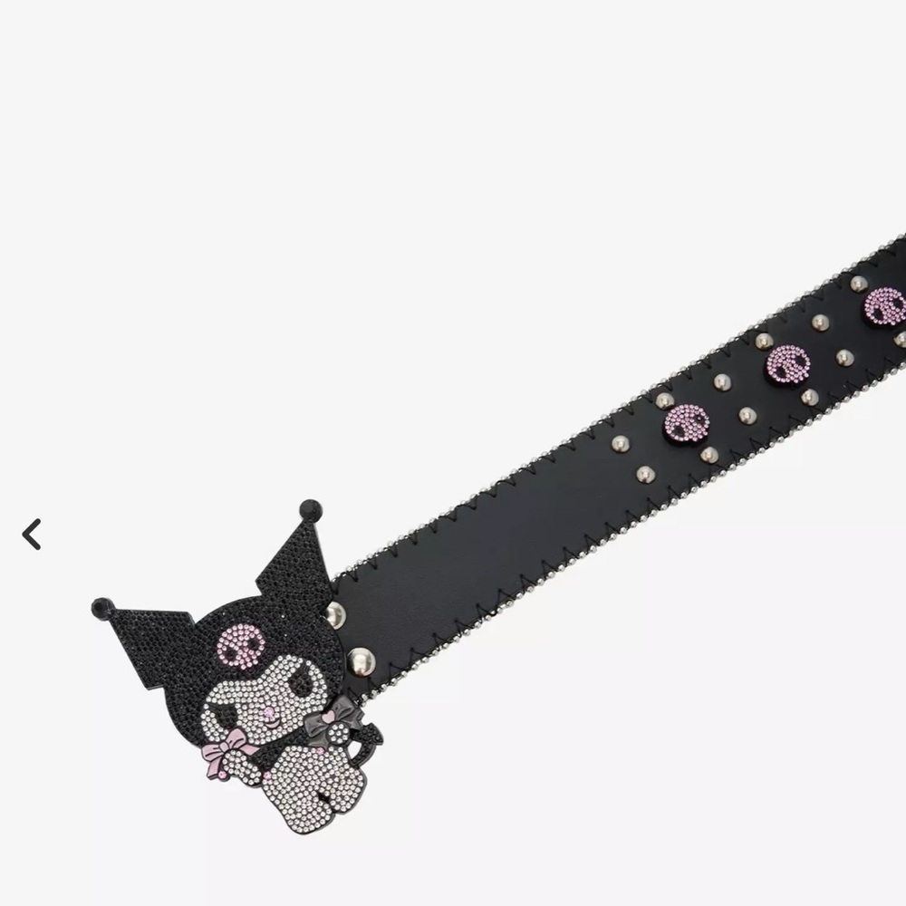 Hot Topic Black and Pink Kuromi Belt - Picture 2 of 2